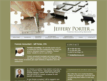 Tablet Screenshot of jeffportercpa.com